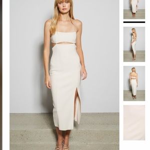 Ulla Mouth Midi Dress